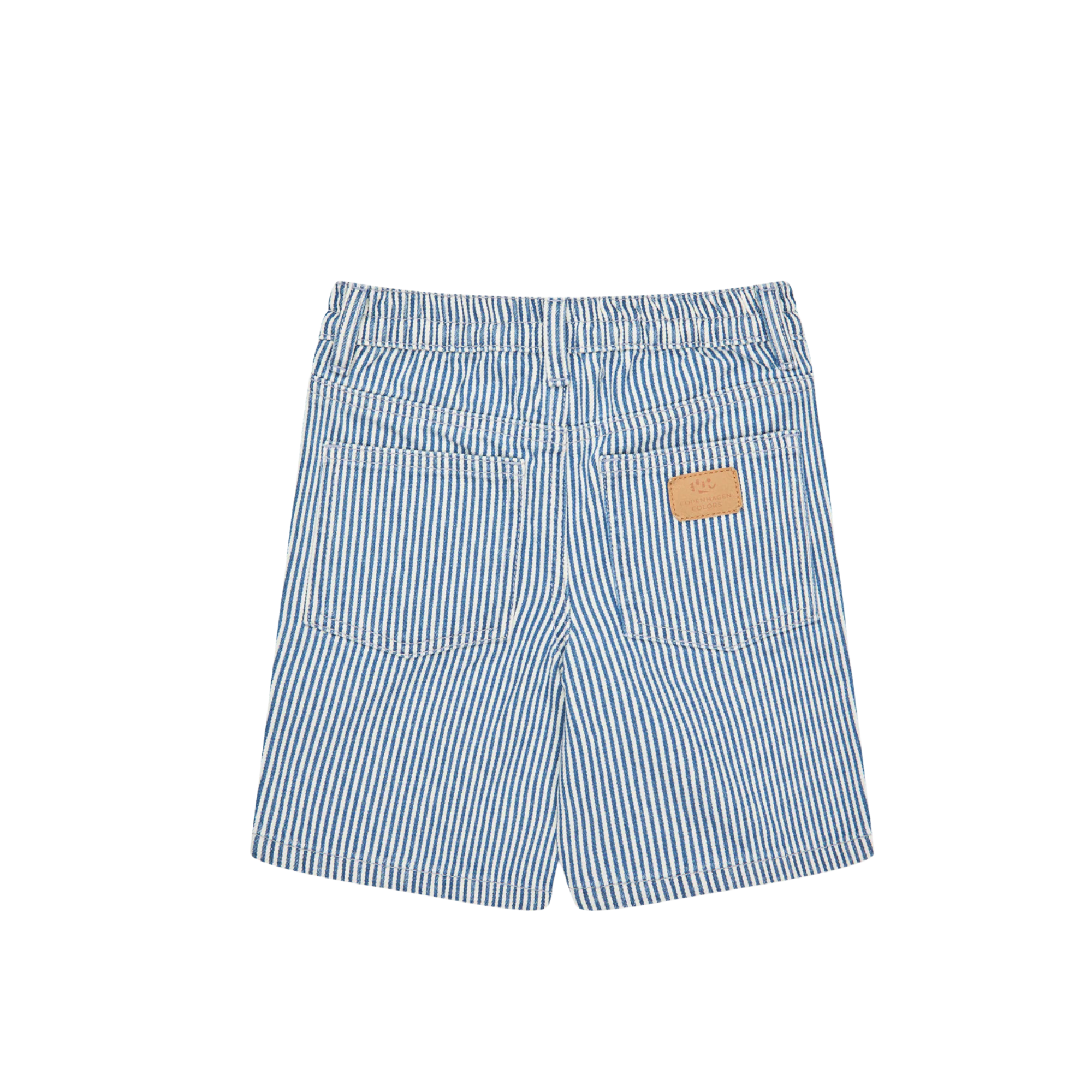 Stripe Twill Shorts | Denim Blue Stripe