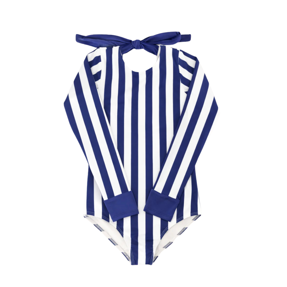 One Piece Long Sleeve | Nautical Stripe