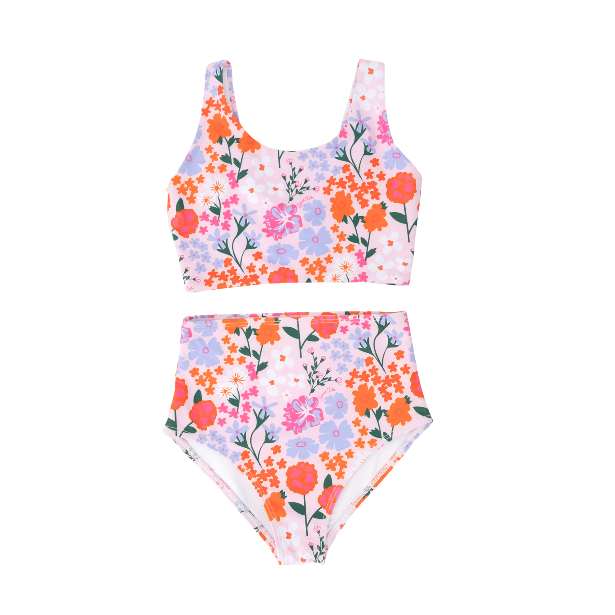 Garden State Floral Two Piece Swimsuit