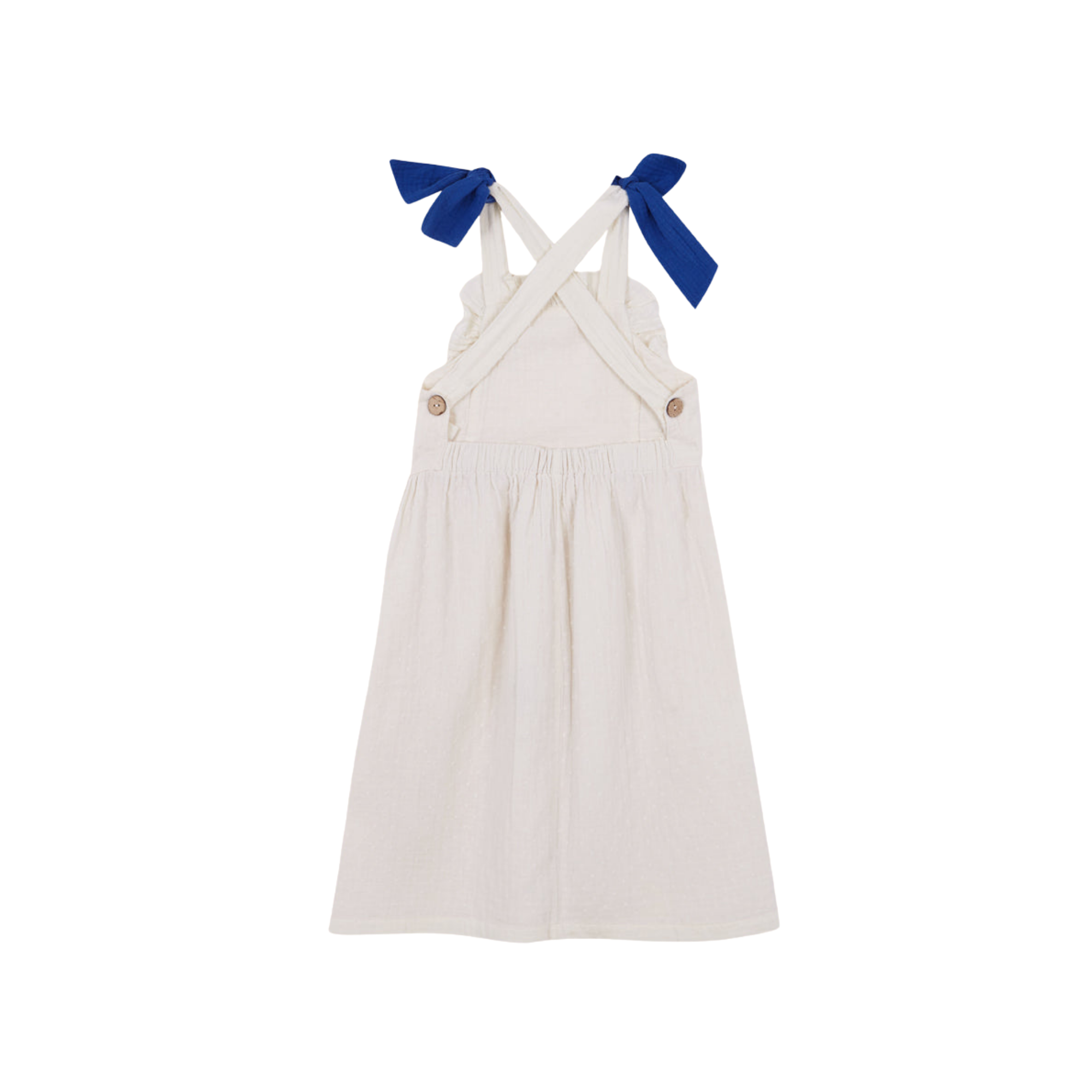 Plumetis Midi Dress