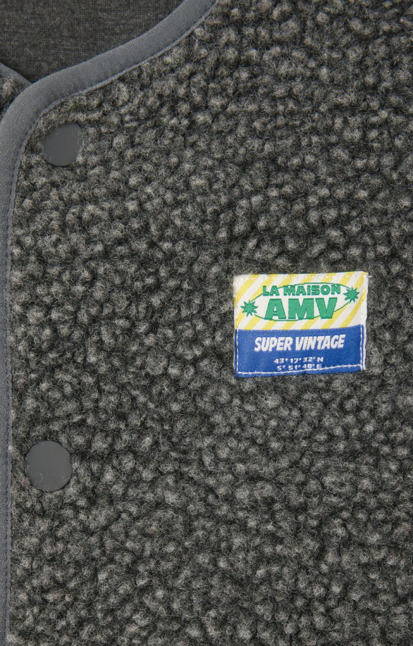 Hoktown Sleeveless Jacket | Charcoal Melange