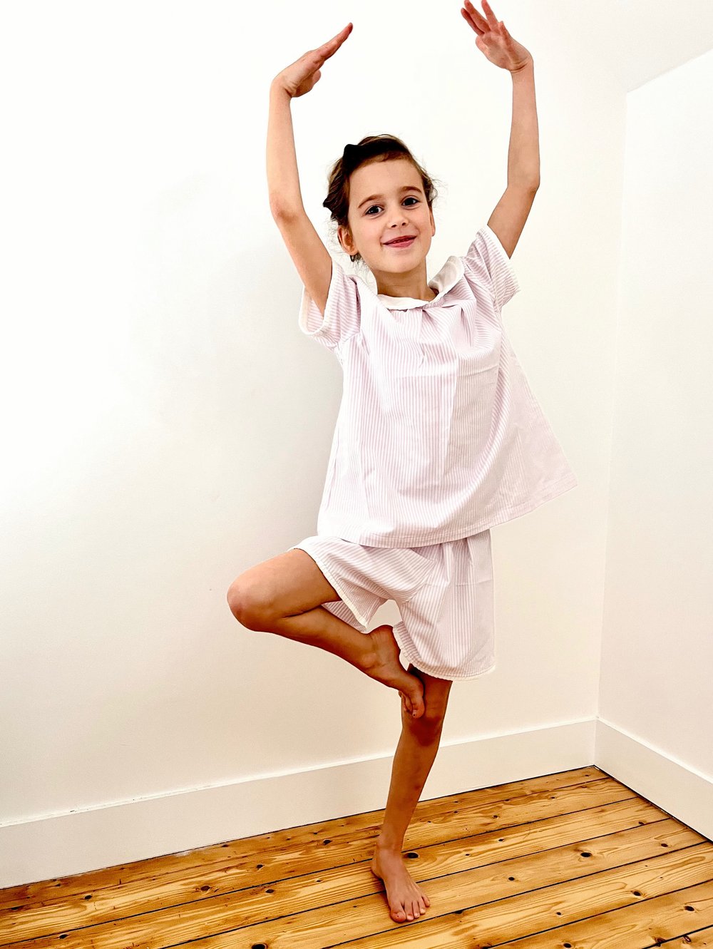 Aurore Peter Pan Collar Pajamas