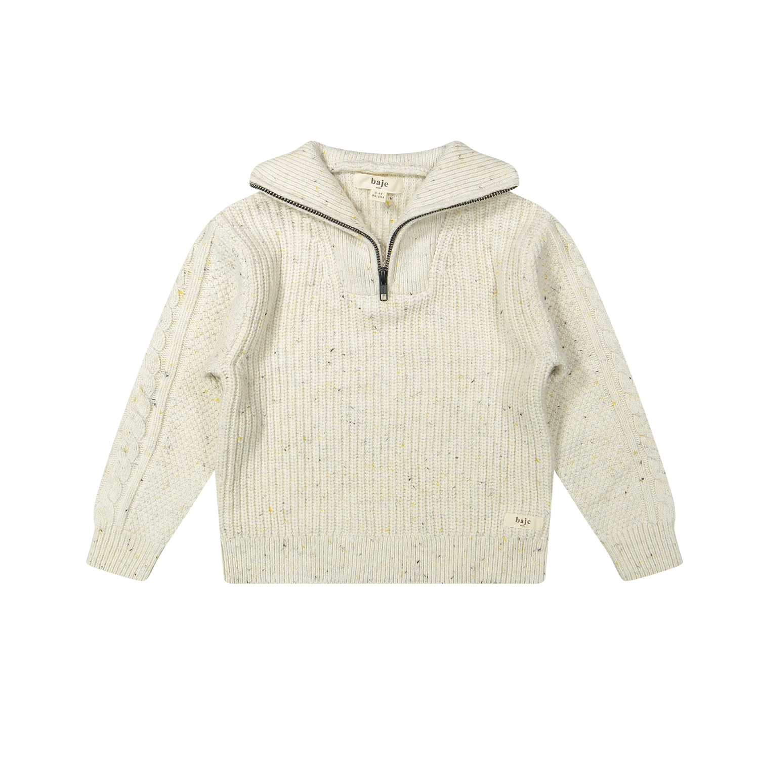 Lenn Half-Zip Sweater | Sand Desert Multicolor