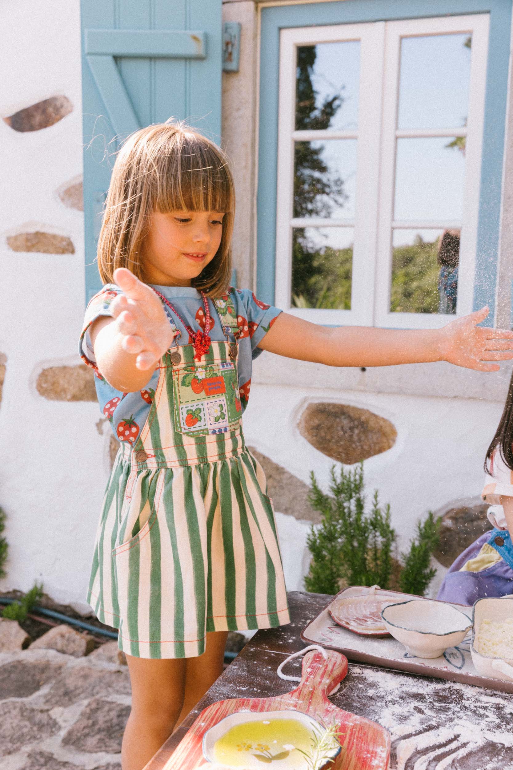 Fragola Skirt Overalls