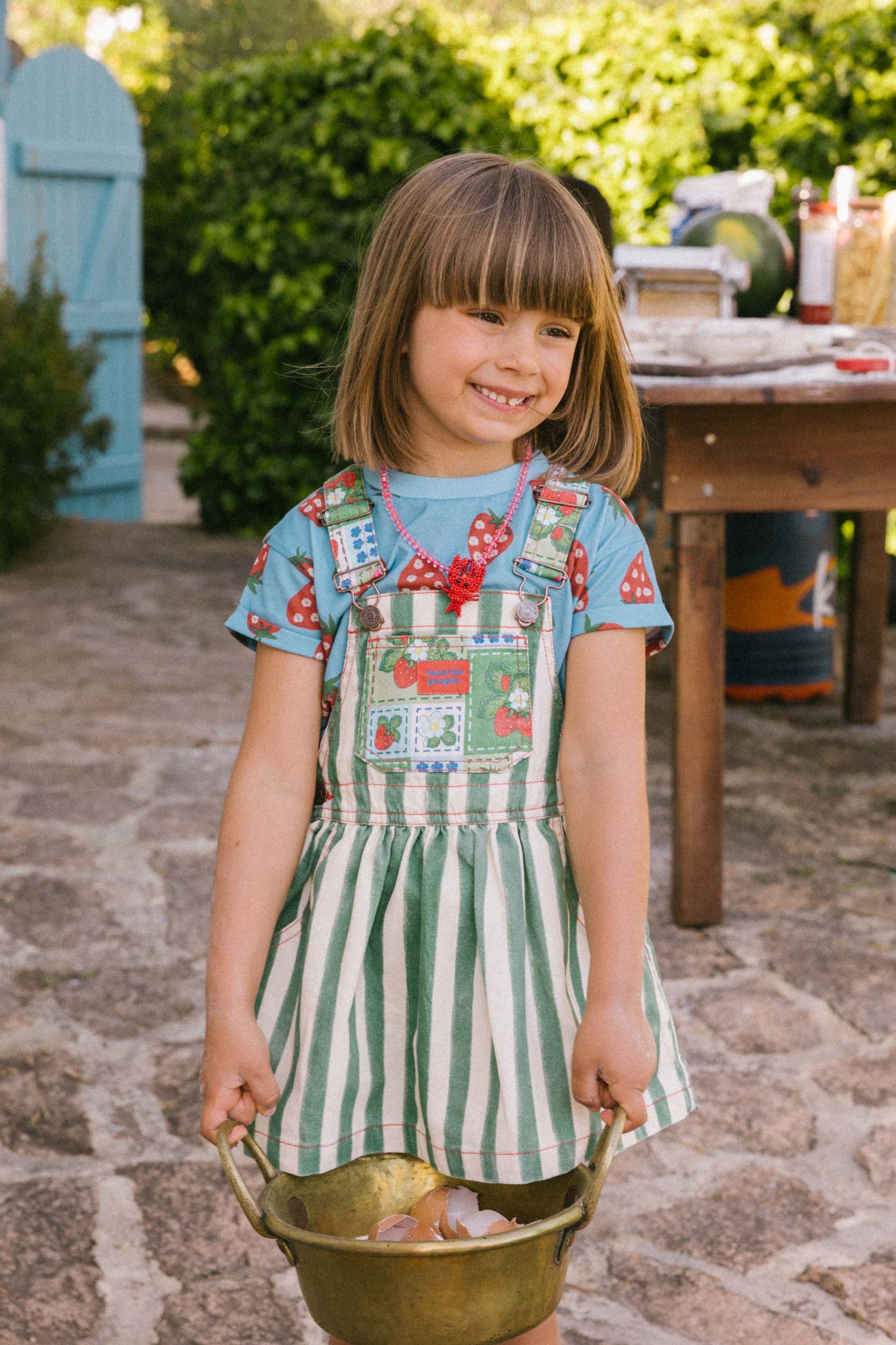 Fragola Skirt Overalls