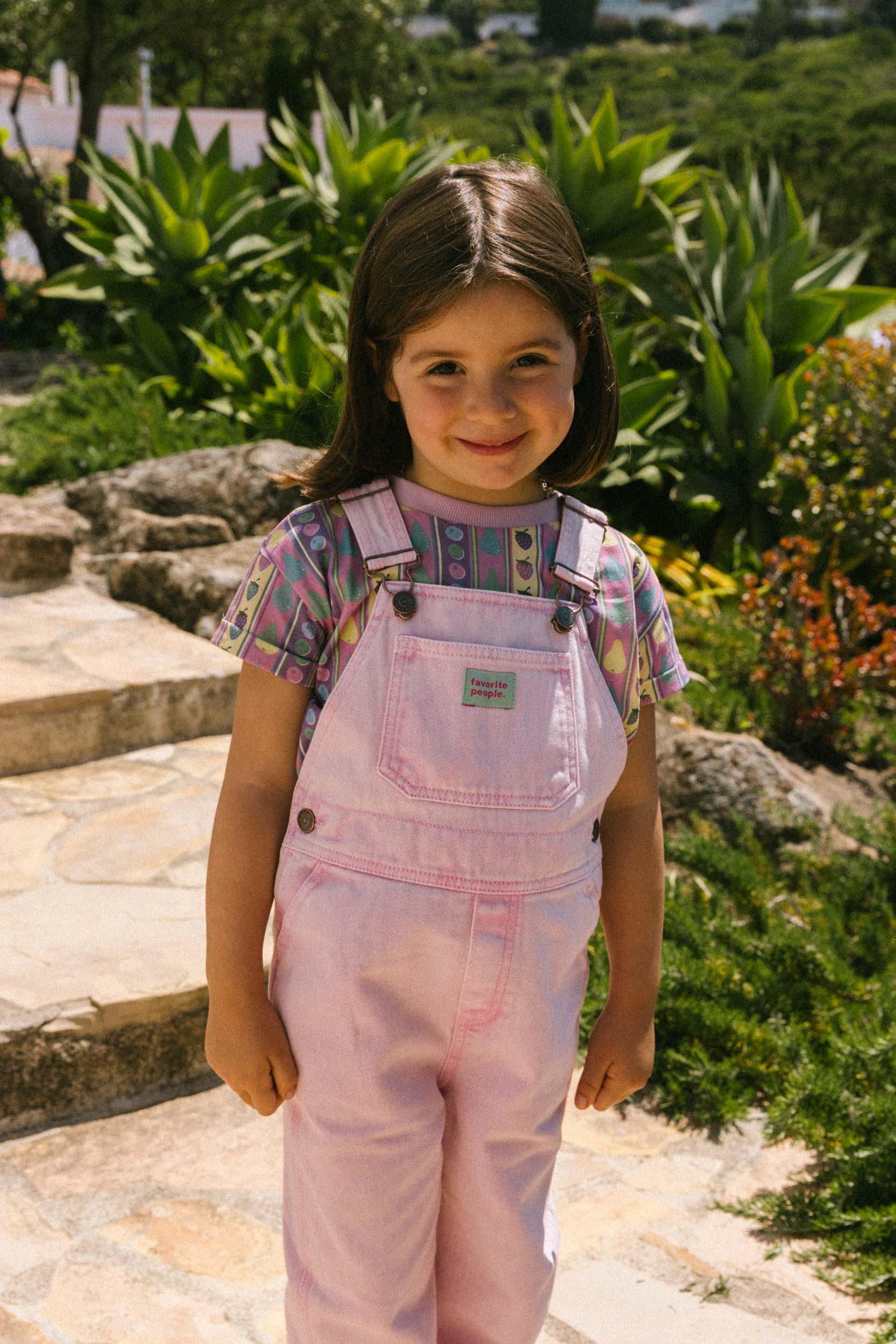 Fuchsia Pink Overalls