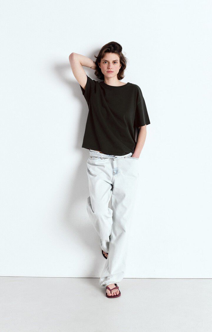 Womens Fizvalley T-shirt | Vintage Carbon