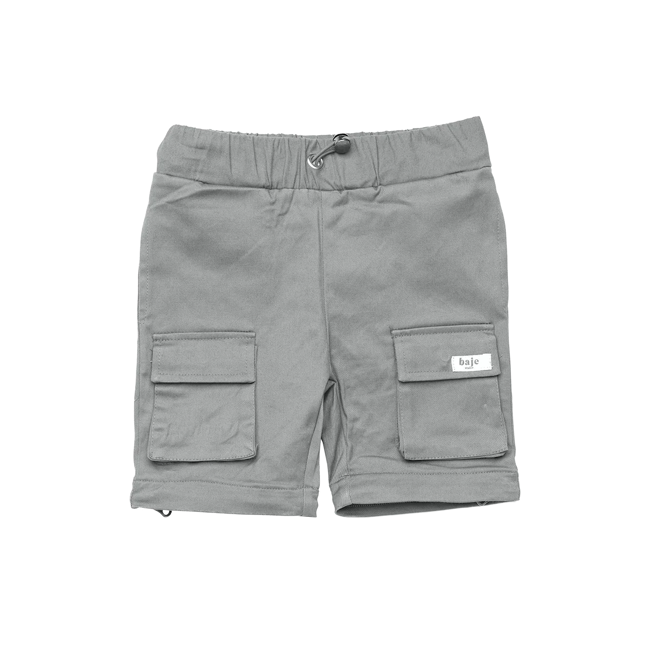 Flynn Cargo Detachable Pants | Grey Elephant