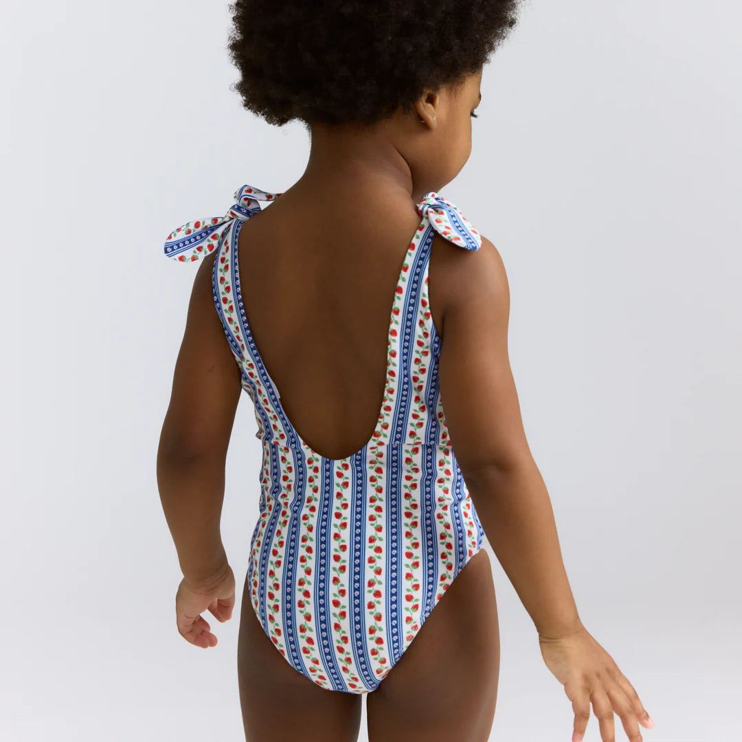 Tie Knot One Piece | Strawberry Patch