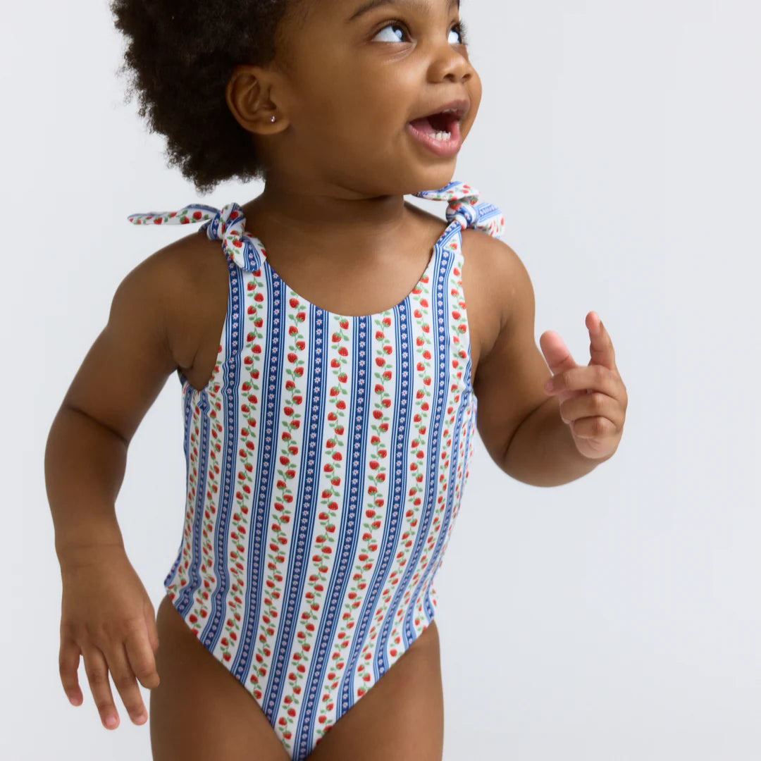 Tie Knot One Piece | Strawberry Patch