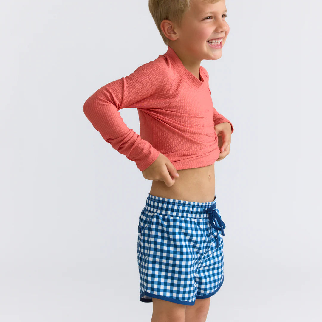 Navy Boardie | Picnic Gingham