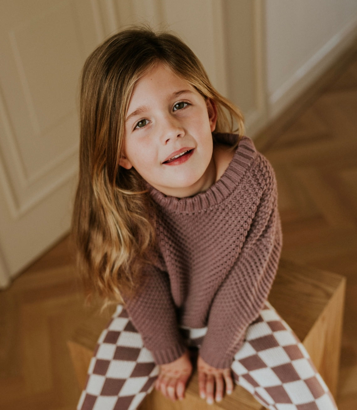 Kyoto Knitted Sweater | Mauve