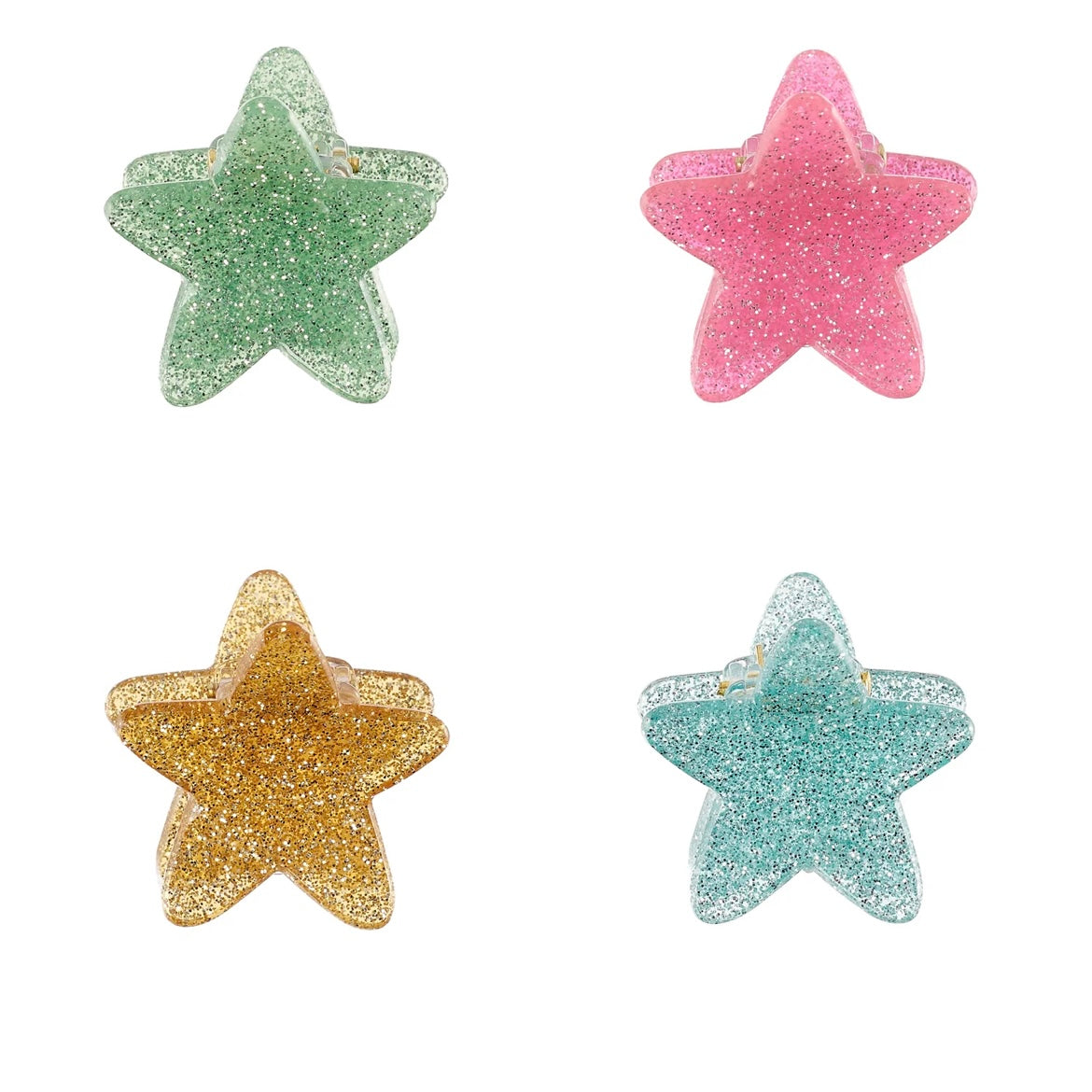 Little Stars Claw Clips 4 Pack