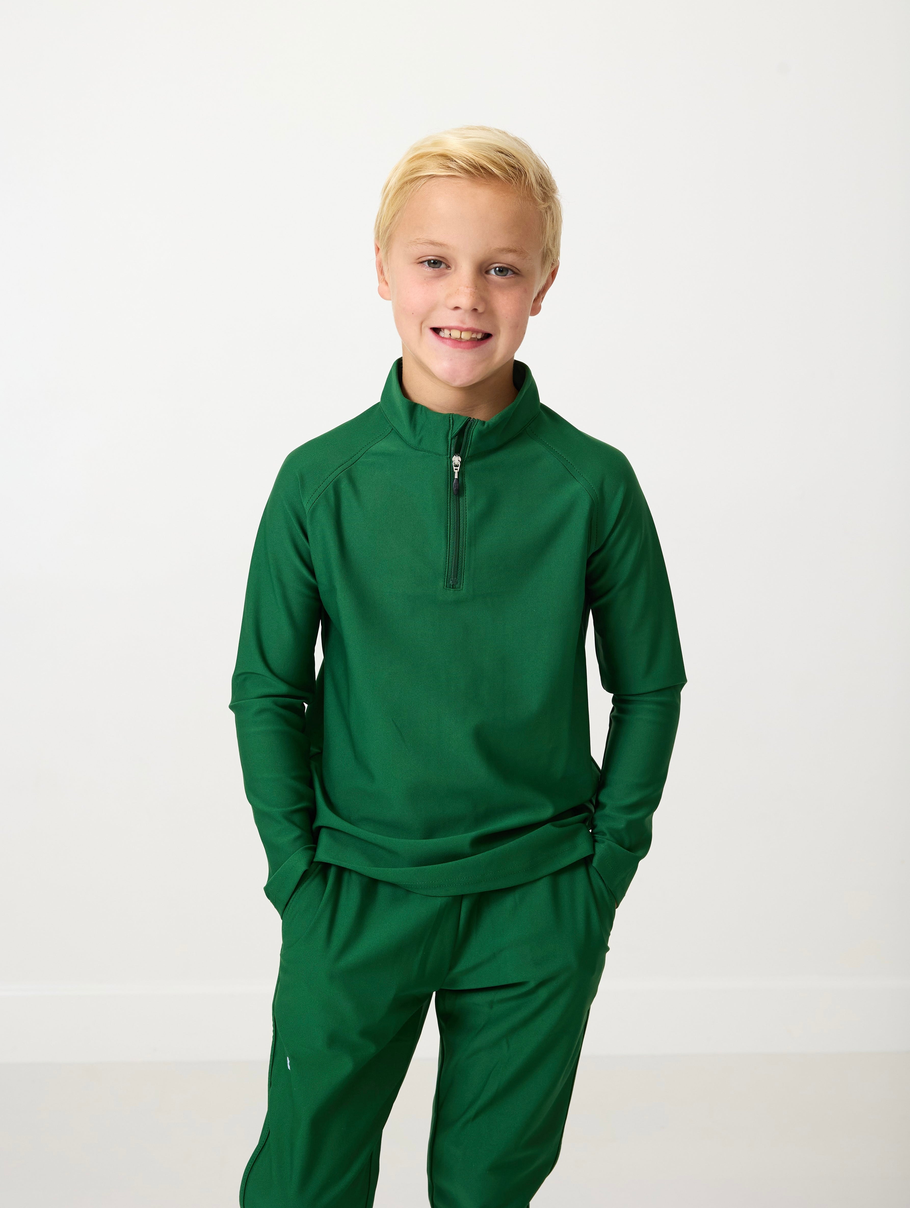 Half-Zip | Green