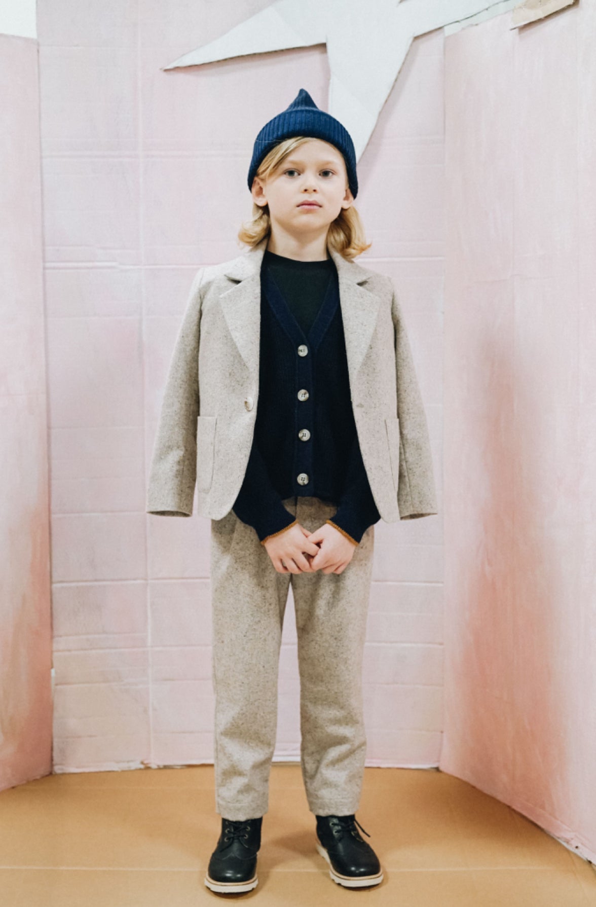 Tempo Cardigan | Dark Blue