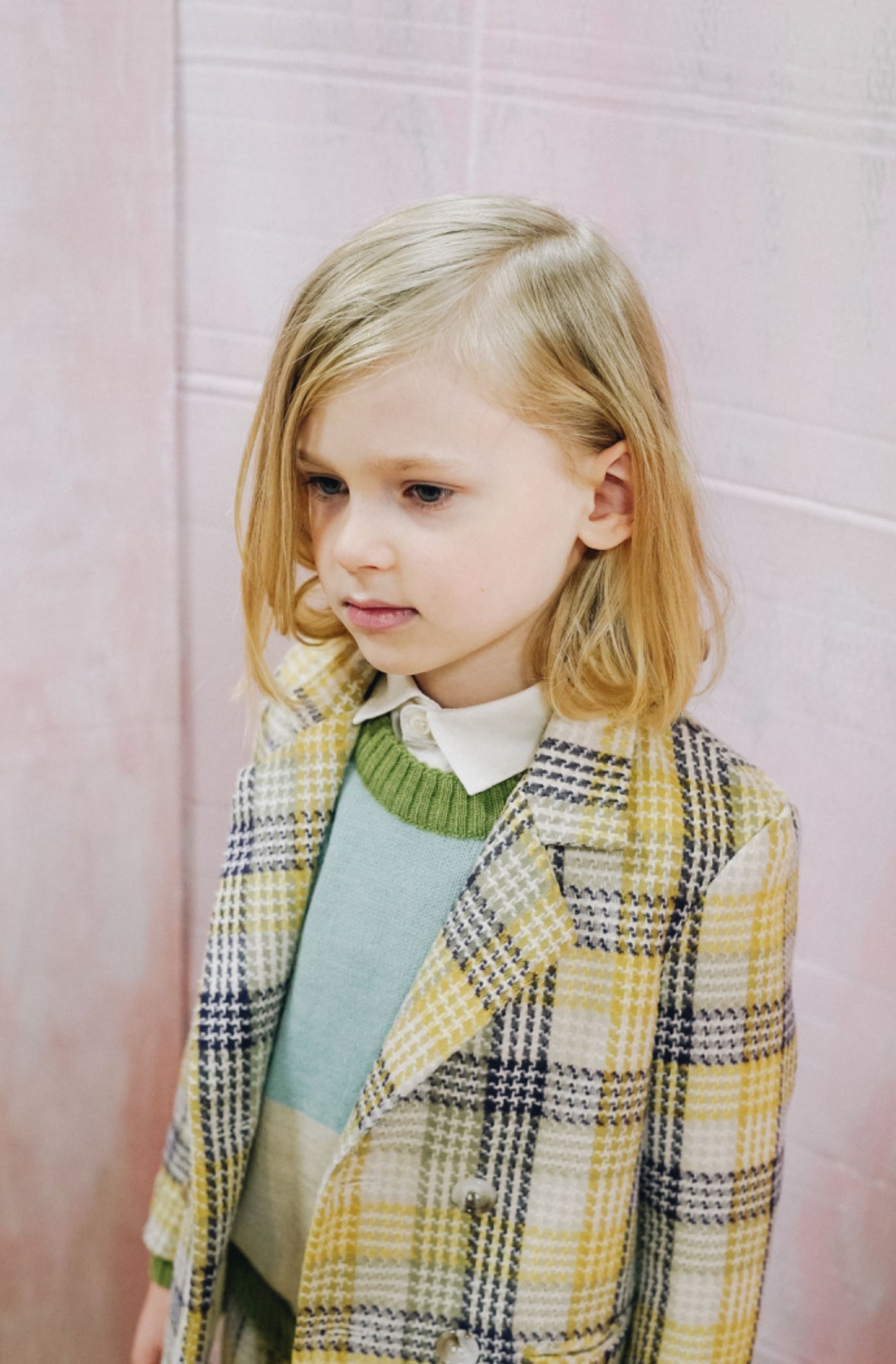 Vero Double Breasted Jacket | Yellow