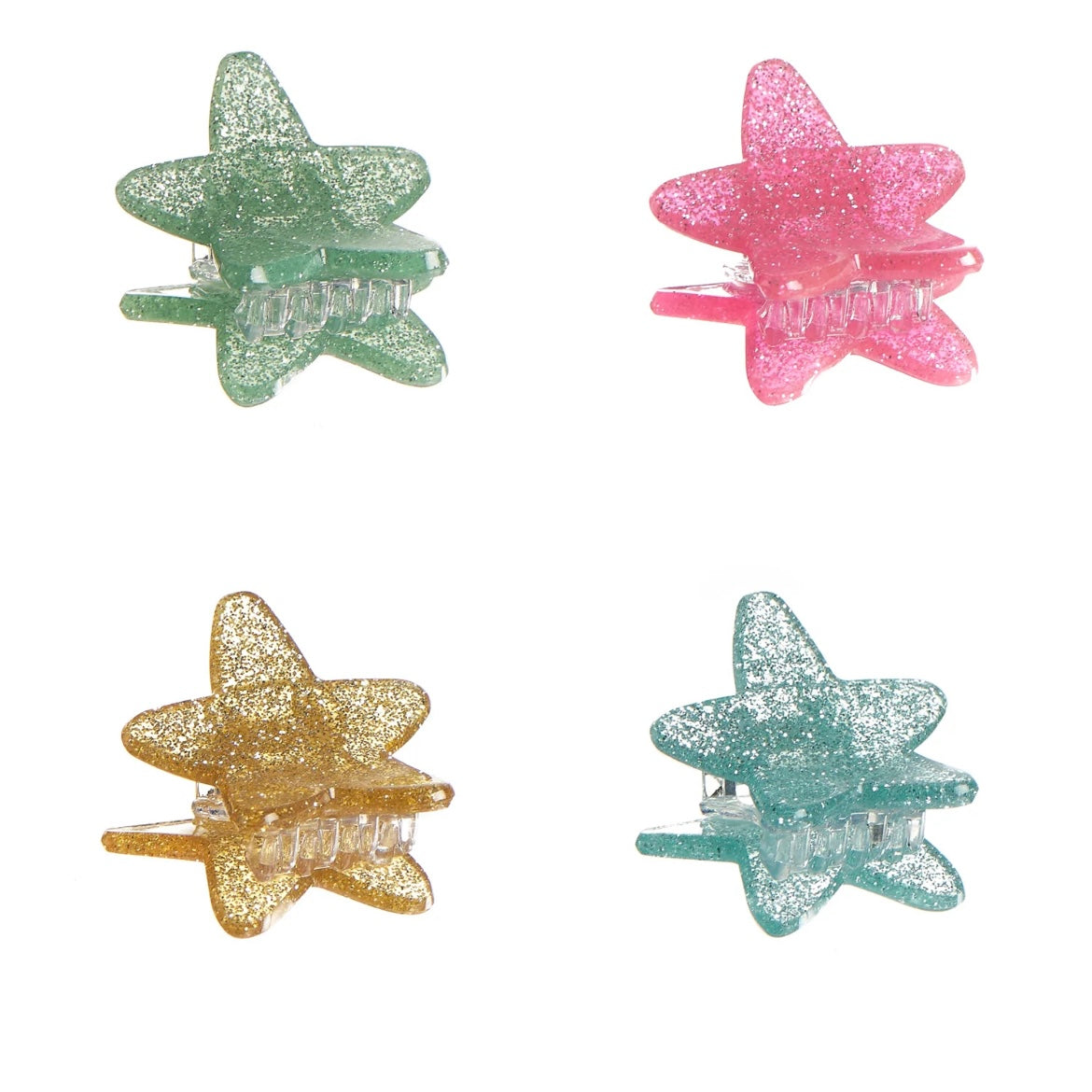 Little Stars Claw Clips 4 Pack