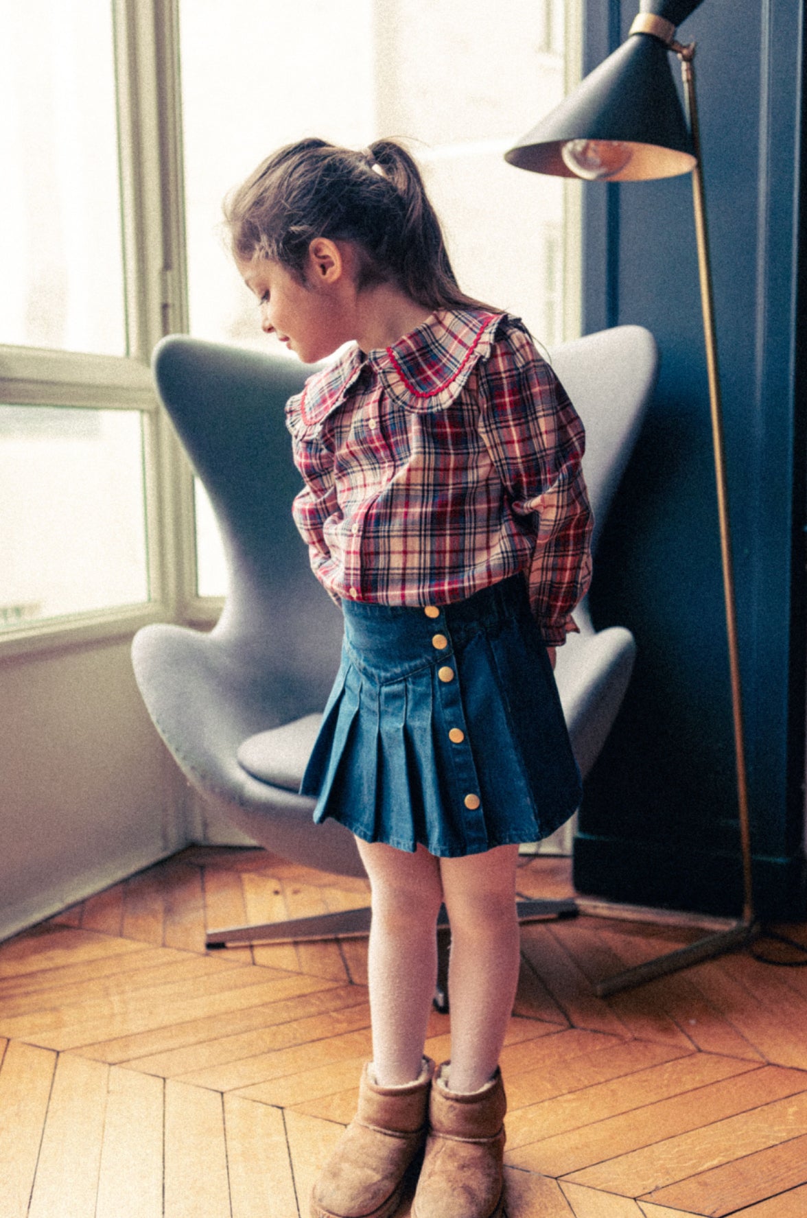 Wallace Skirt | Dark Blue