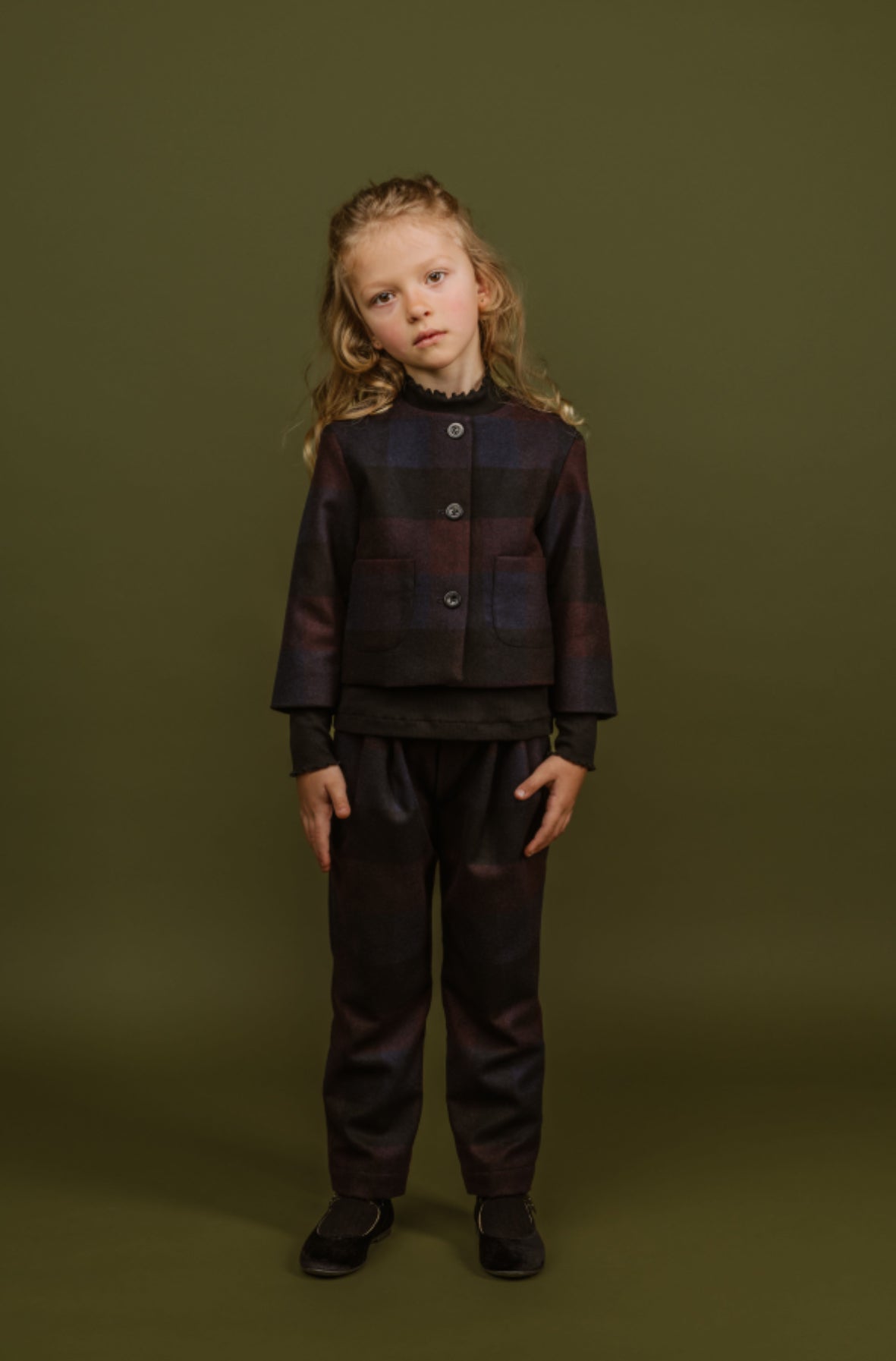 Gia Trousers | Aubergine