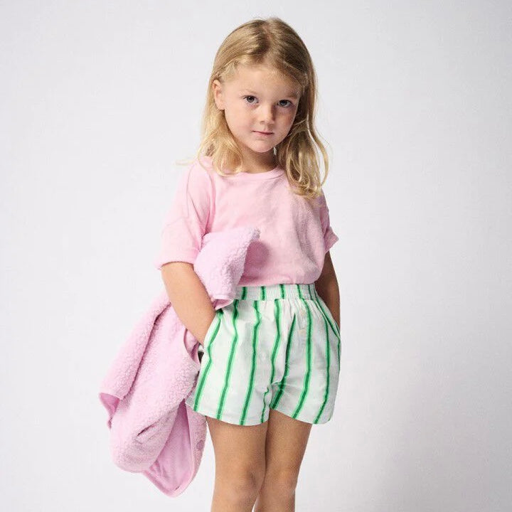 Zatybay Striped Shorts | Neon Lagoon