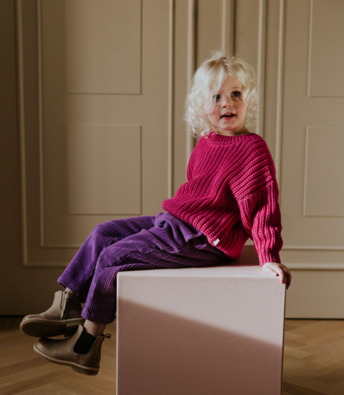 Beau Corduroy Trousers | Amethyst