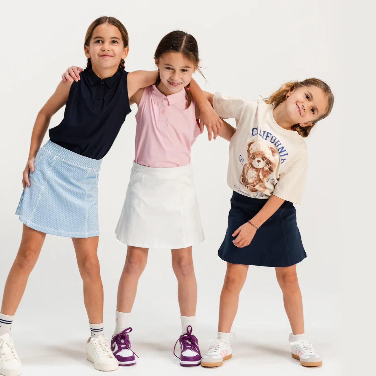 Sleeveless Polo | Navy