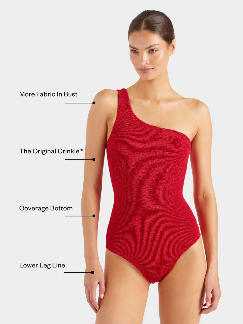 Womens Coverage Nancy Swim | Red