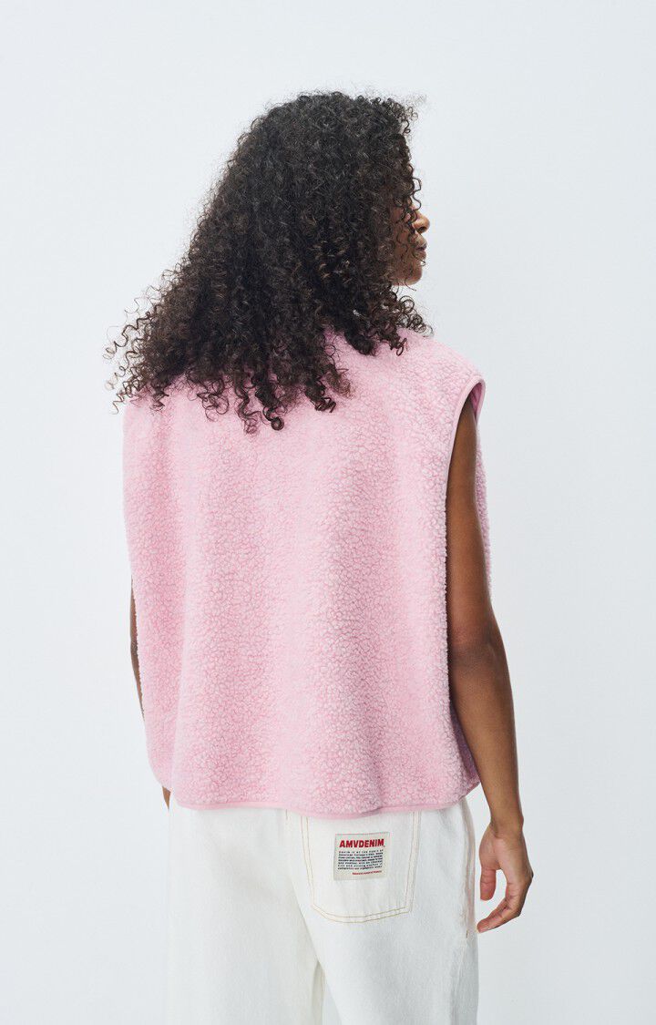 Womens Hoktown Sleeveless Jacket | Sugared Almond Melange