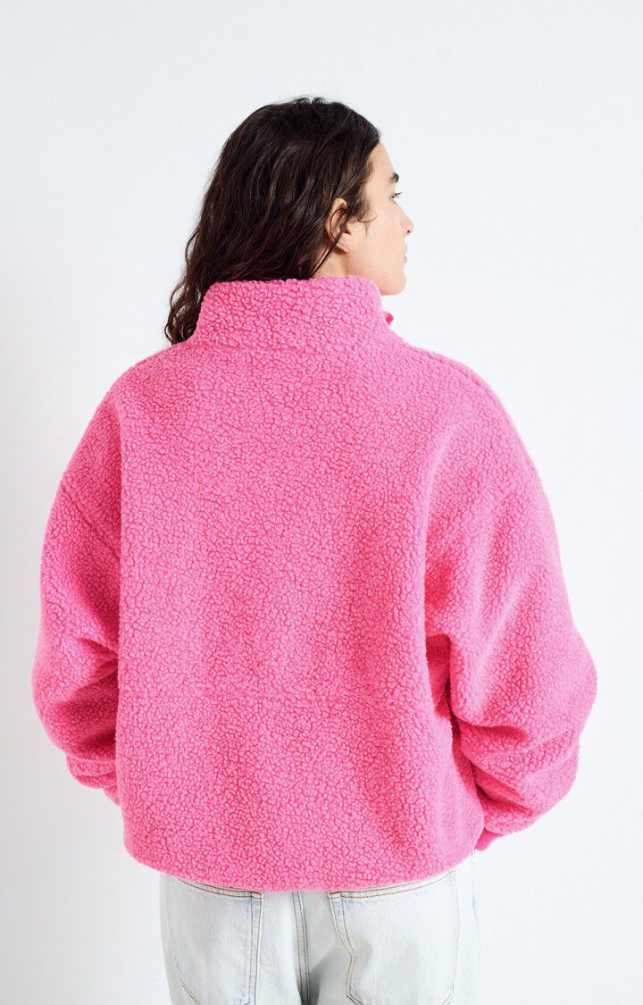 Womens Hoktown Jacket | Acid Pink Melange