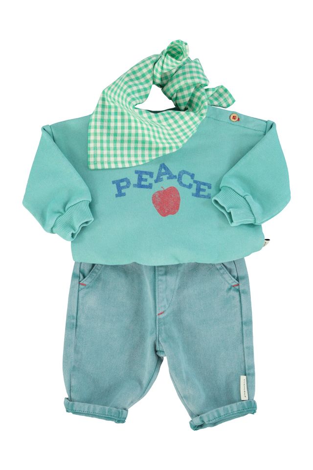 Baby Trouser | Washed Green