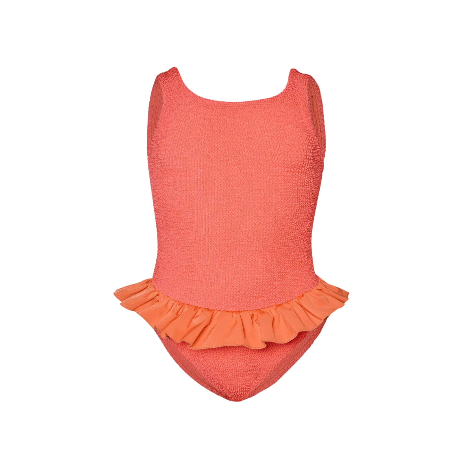 Duo Denise Crinkle Swim | Metallic Coral