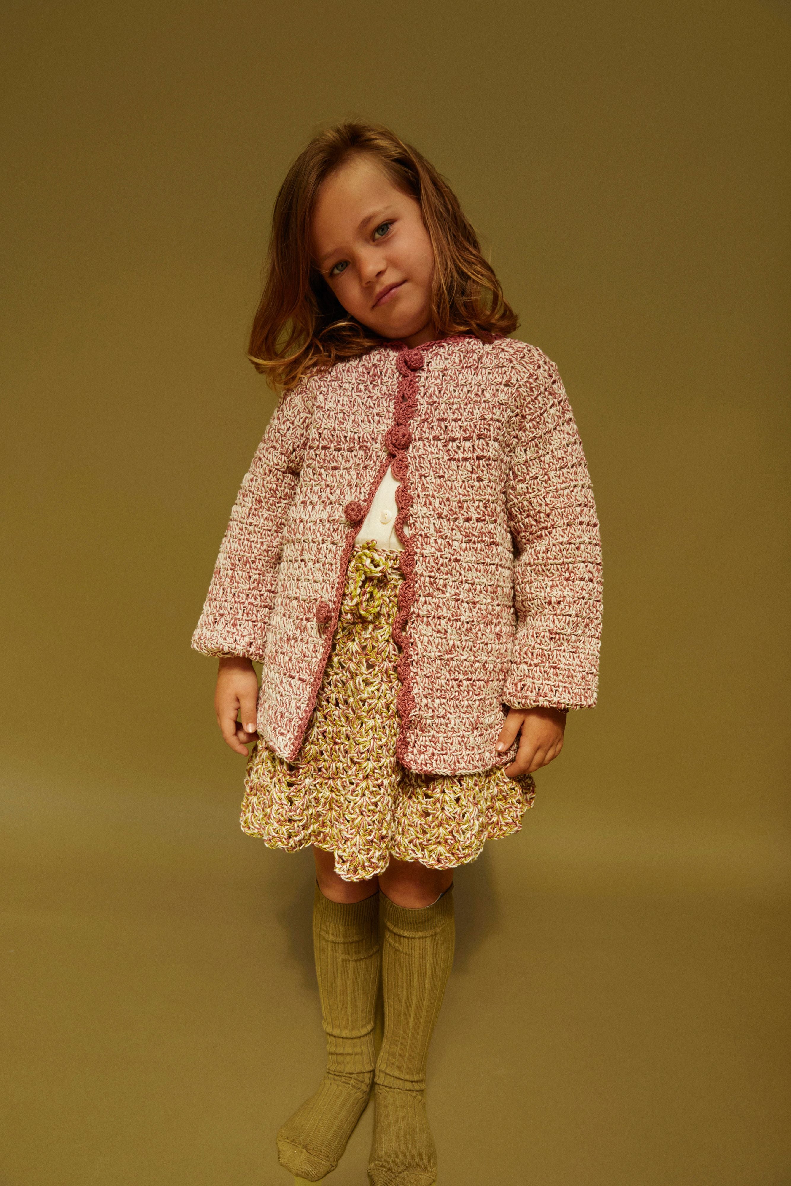 Ester Fanned Skirt | Cactus Combo