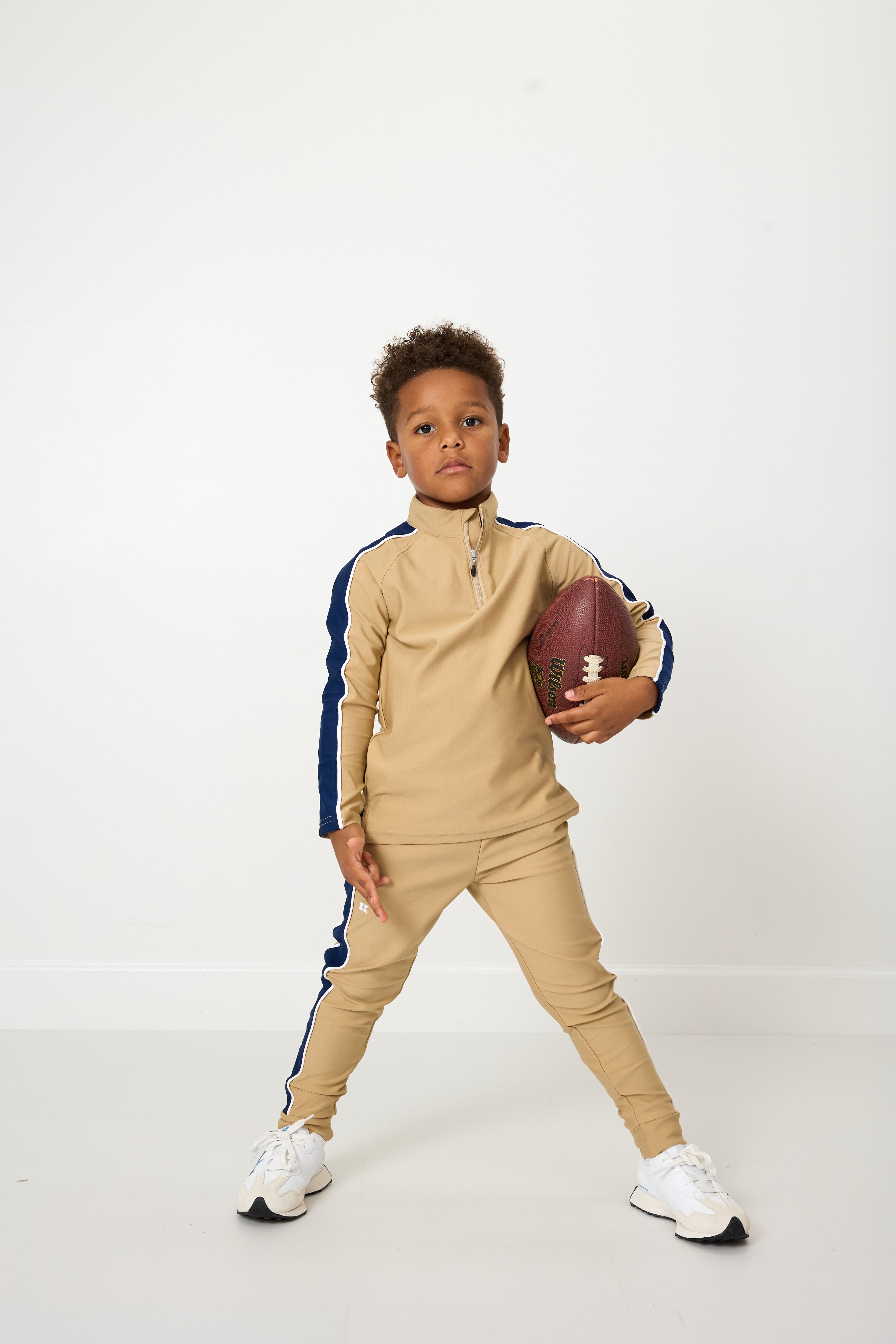 Sideline Warm Up Jogger | Khaki/Navy