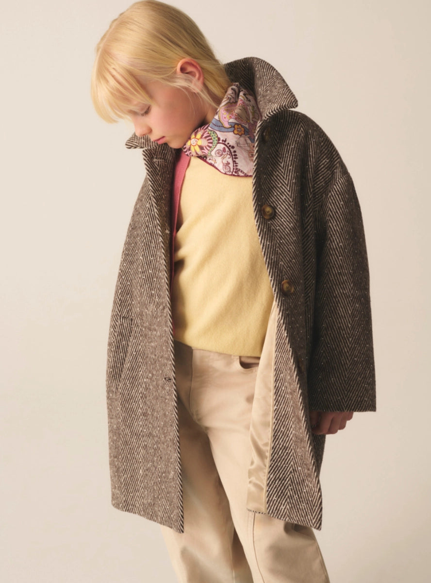 Rhinestones Coat | Cocoa