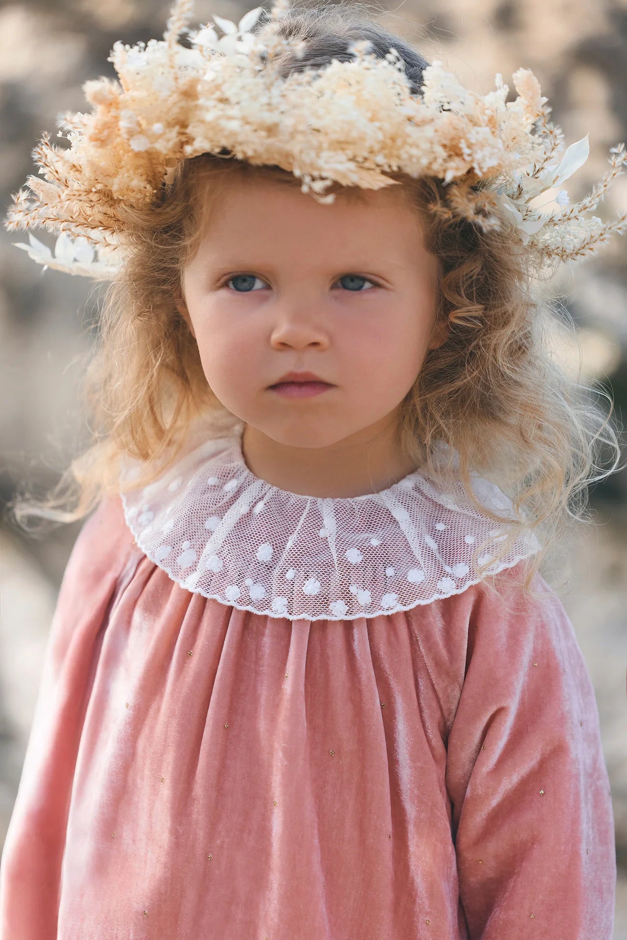 Dress | Velvet Powder Pink