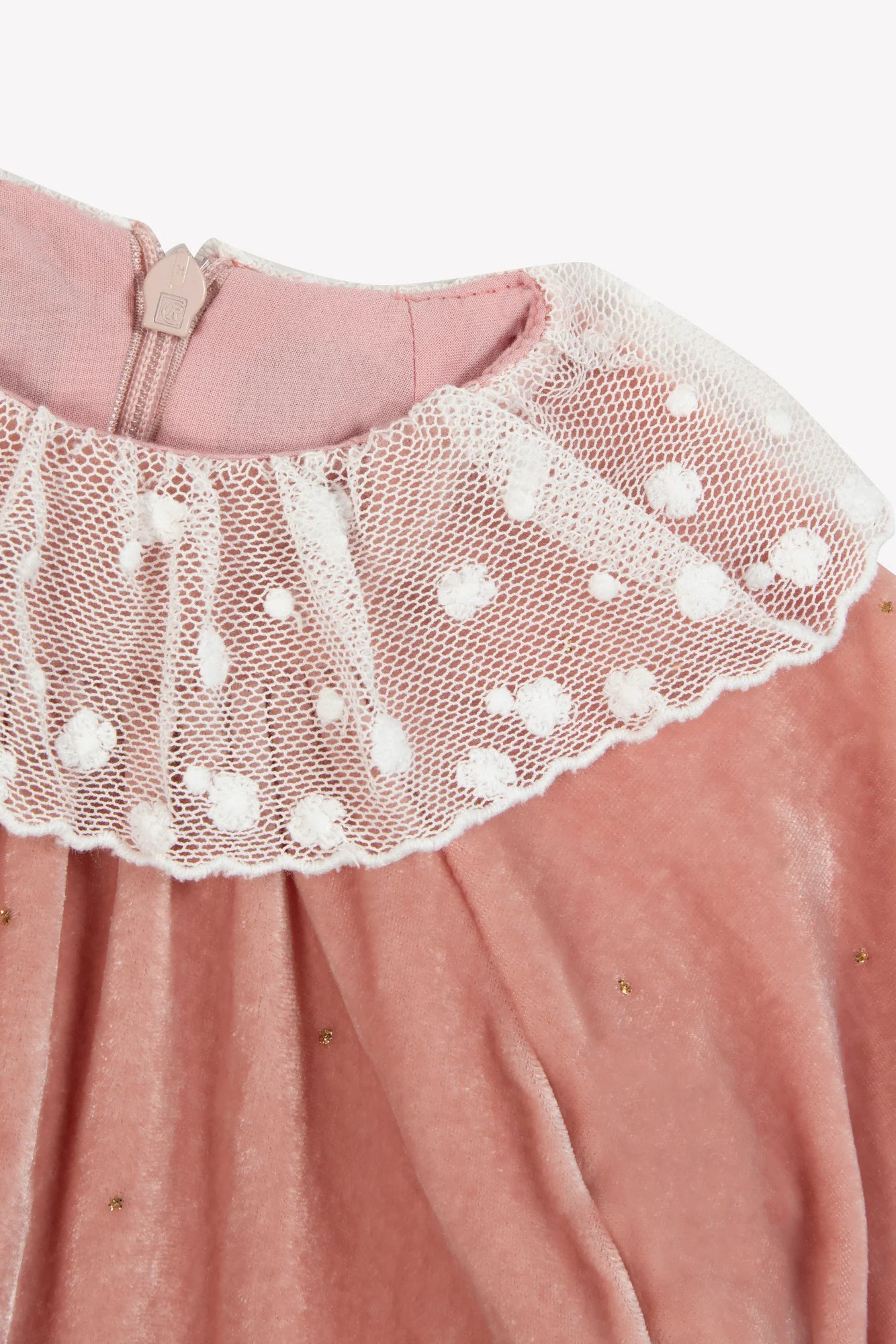 Dress | Velvet Powder Pink