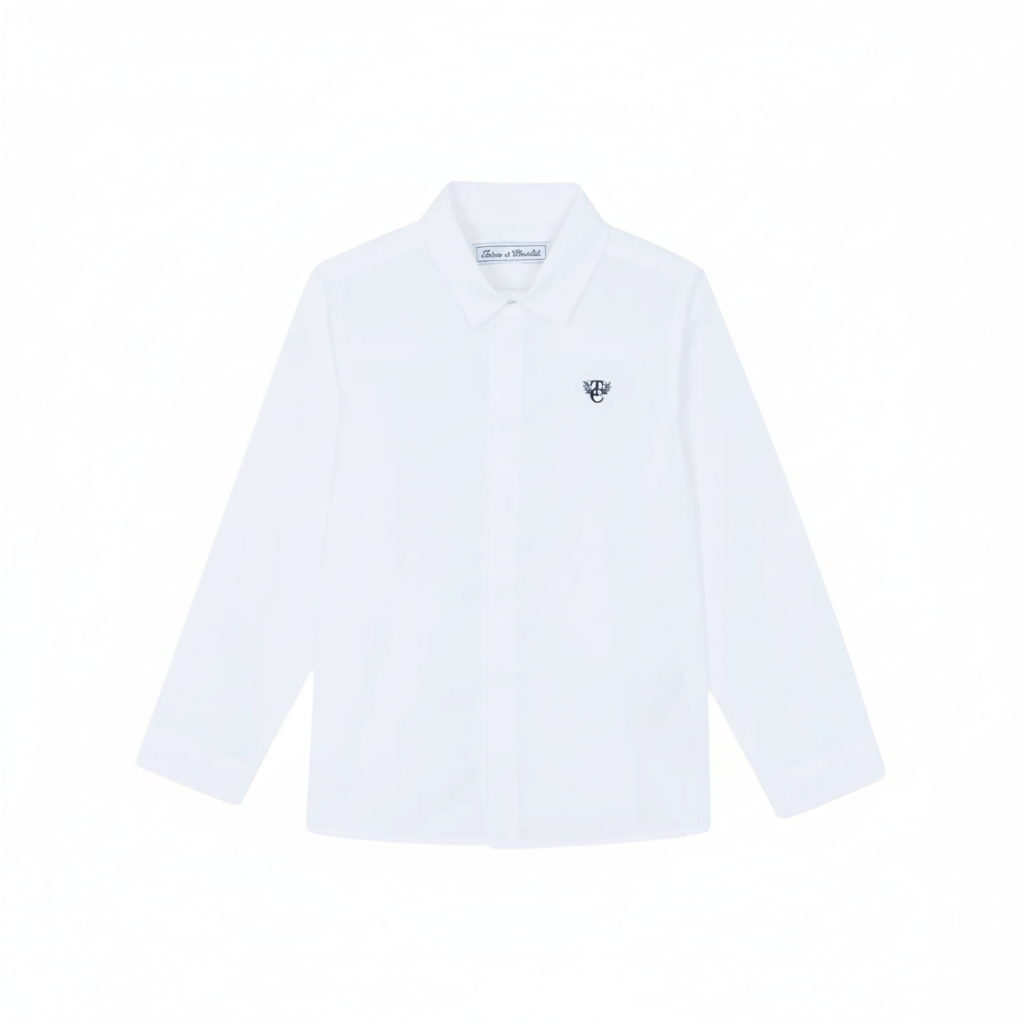 Monogram Shirt | White