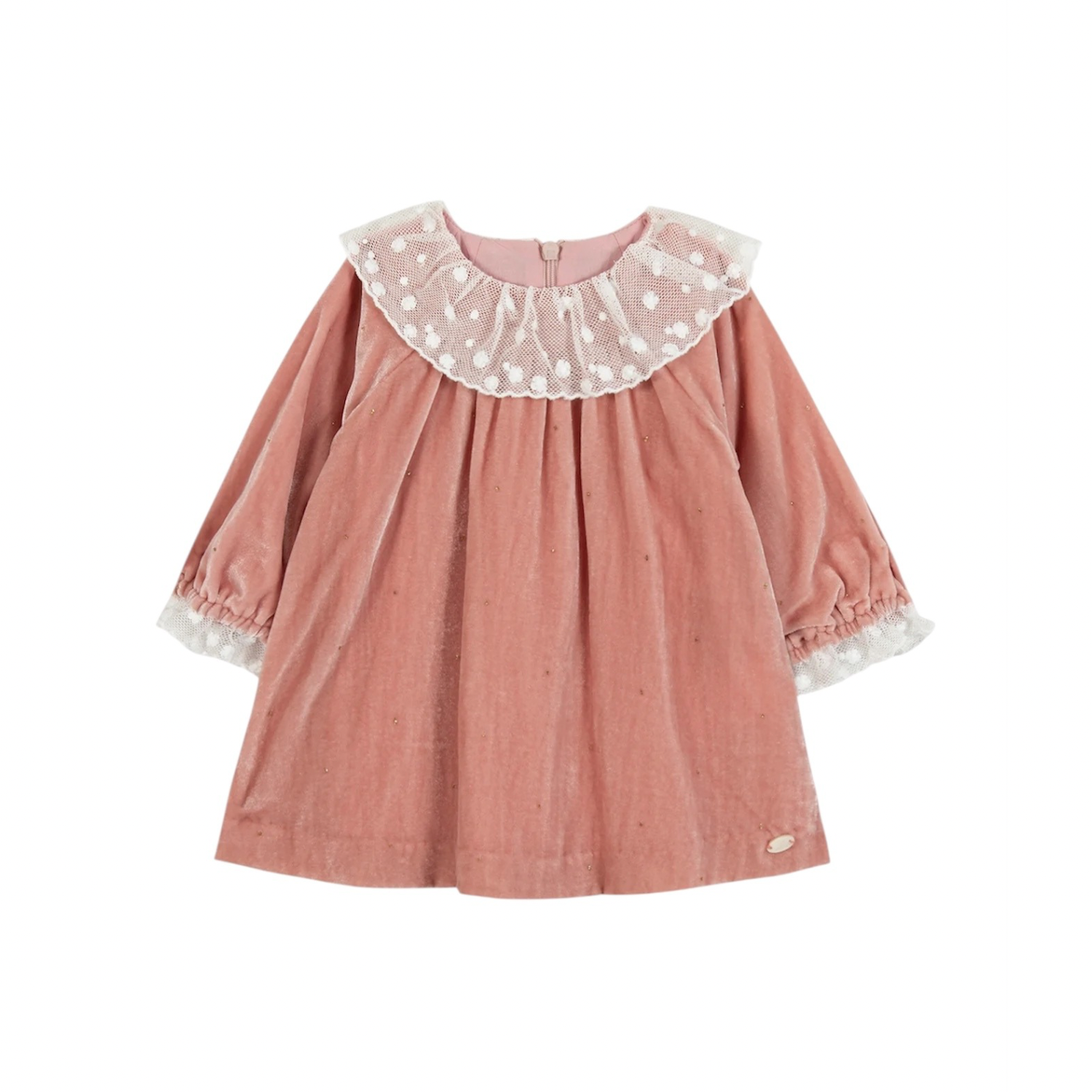 Dress | Velvet Powder Pink