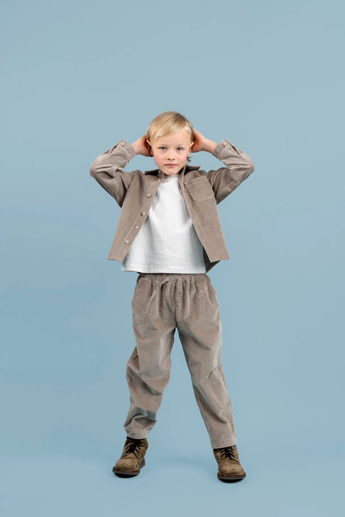 Otis Corduroy Set | Grey