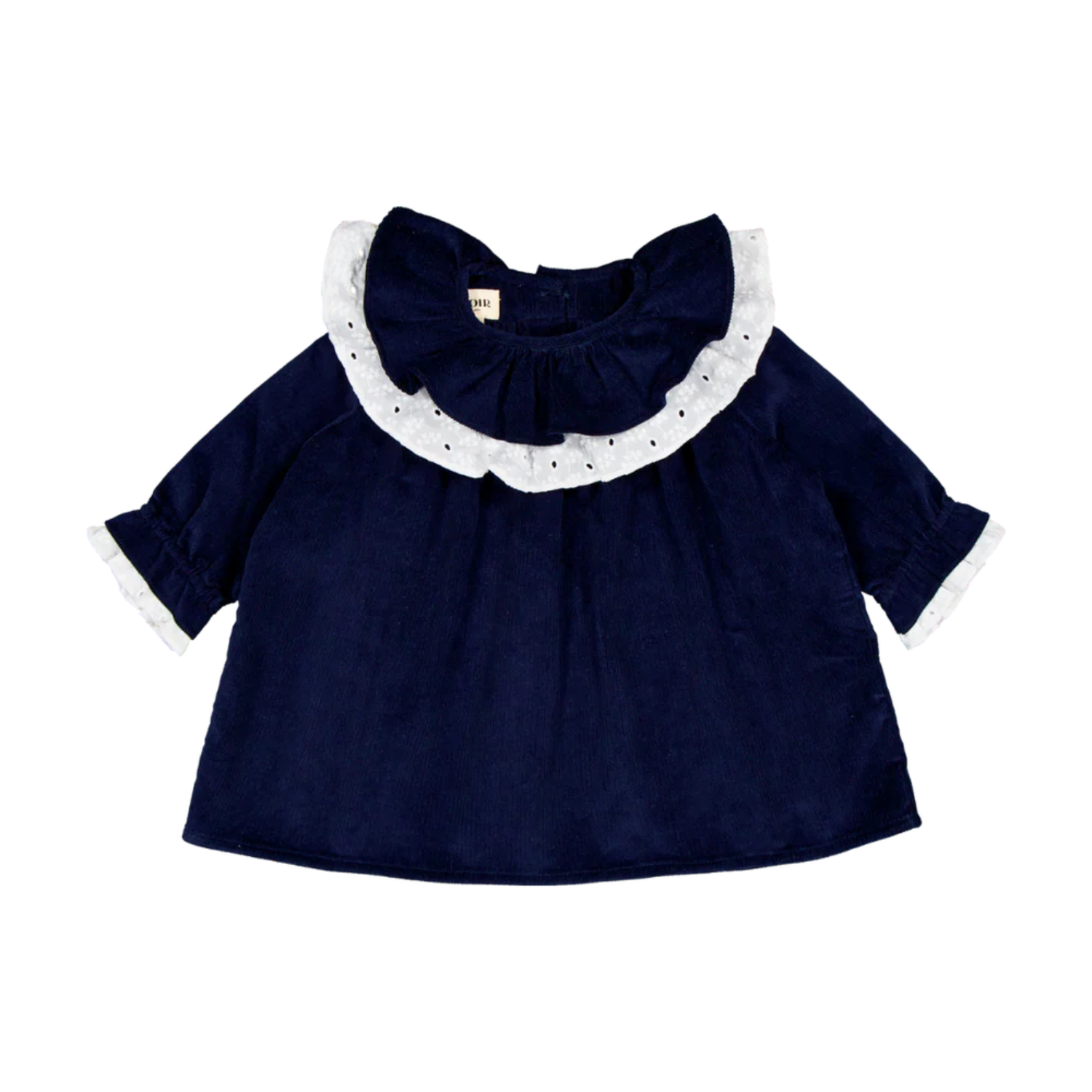 Mary Dress | Navy Corduroy