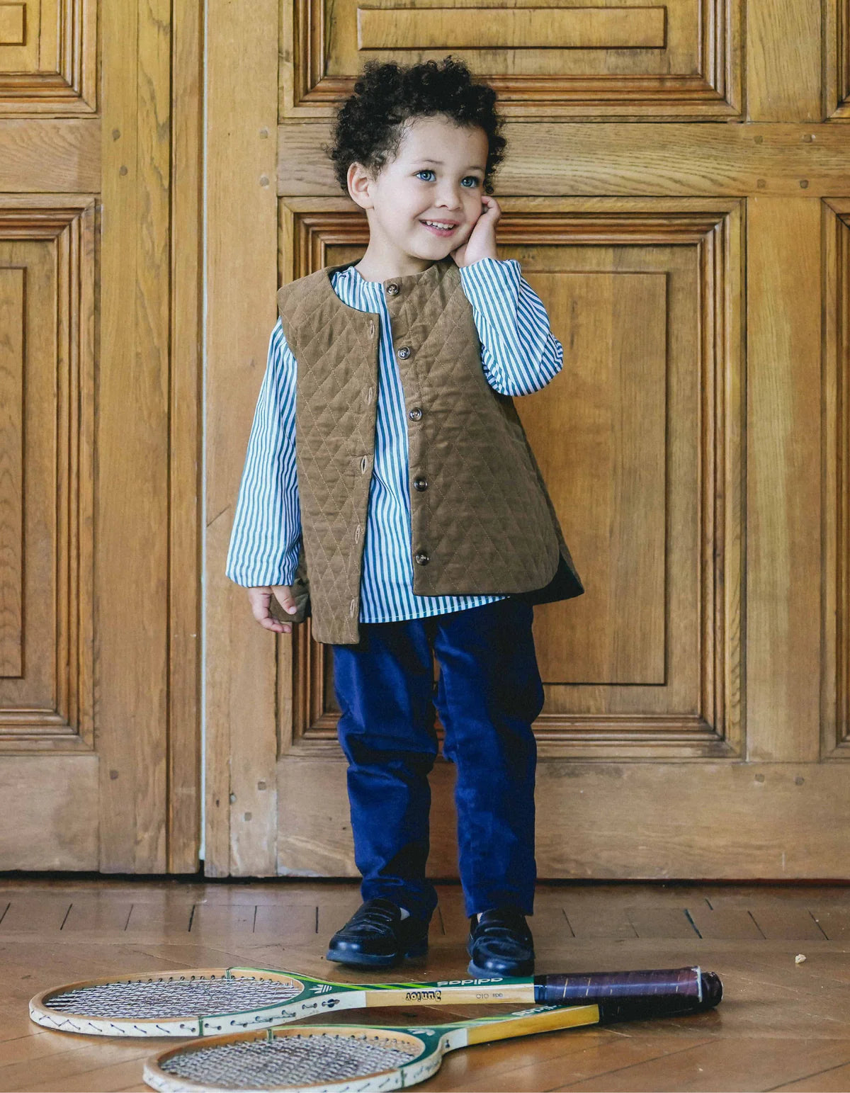 Carotte Pantalon | Marine Velvet