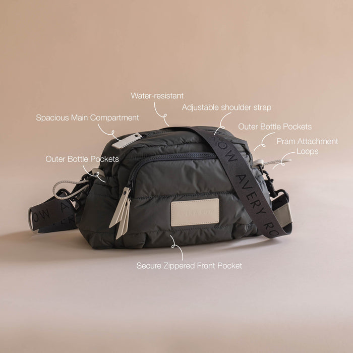 Pram Organiser Bag | Soft Black