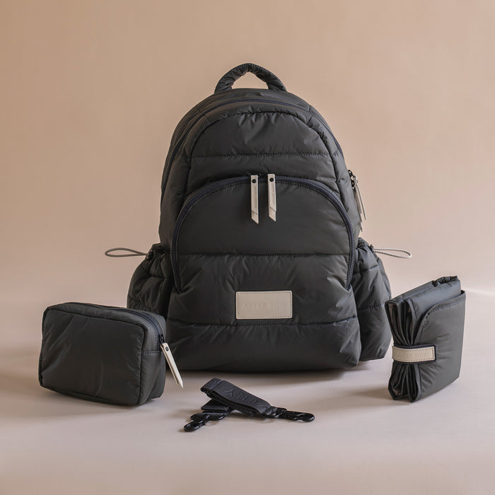Baby Changing Backpack | Soft Black