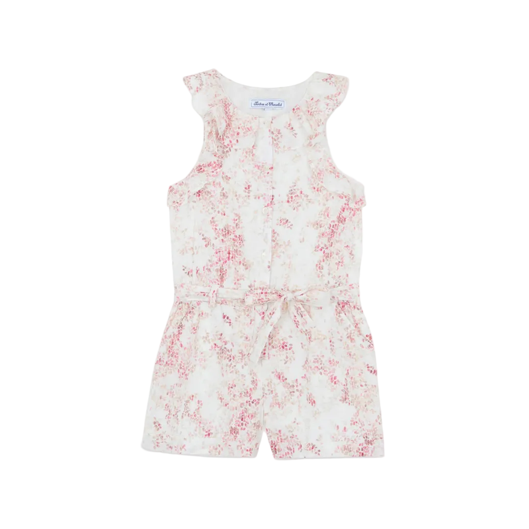 Printed Flower Playsuit