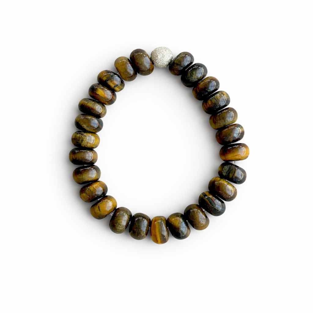 Semi Precious Bracelet | Eye of the Tiger