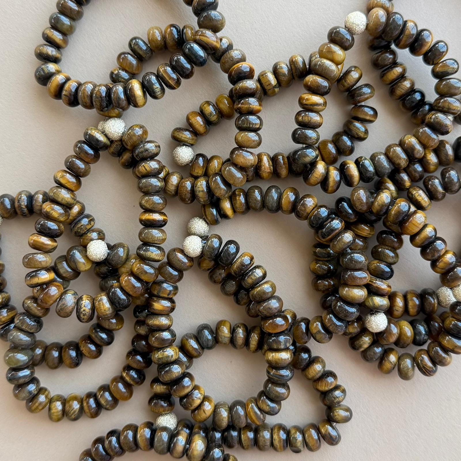 Semi Precious Bracelet | Eye of the Tiger