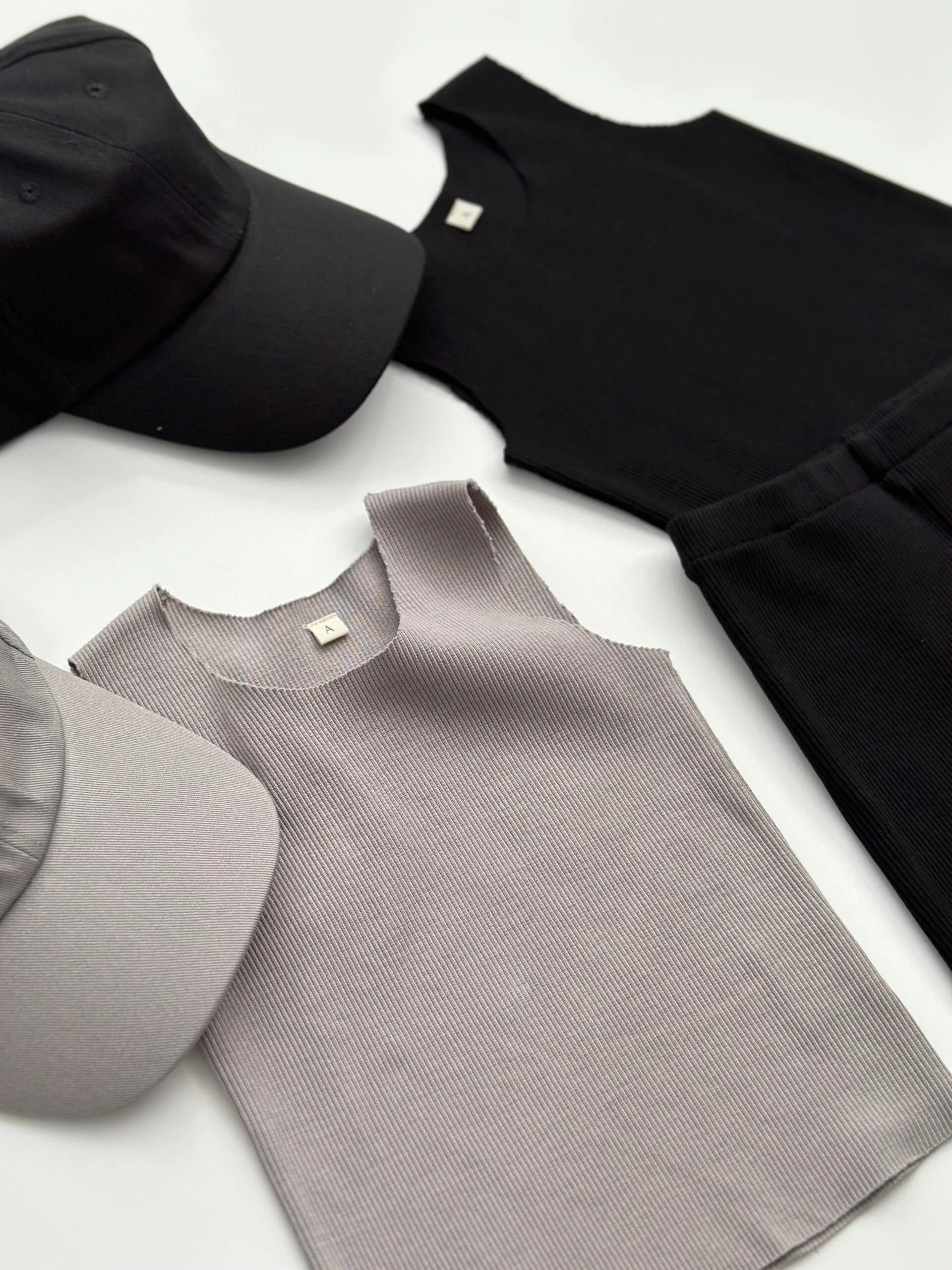 Rib Tank Top | Stone