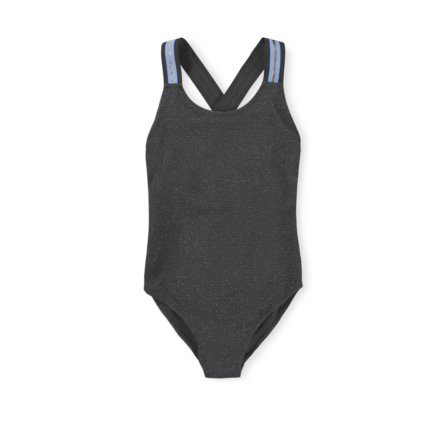 Neve Swimsuit | Black Glitter