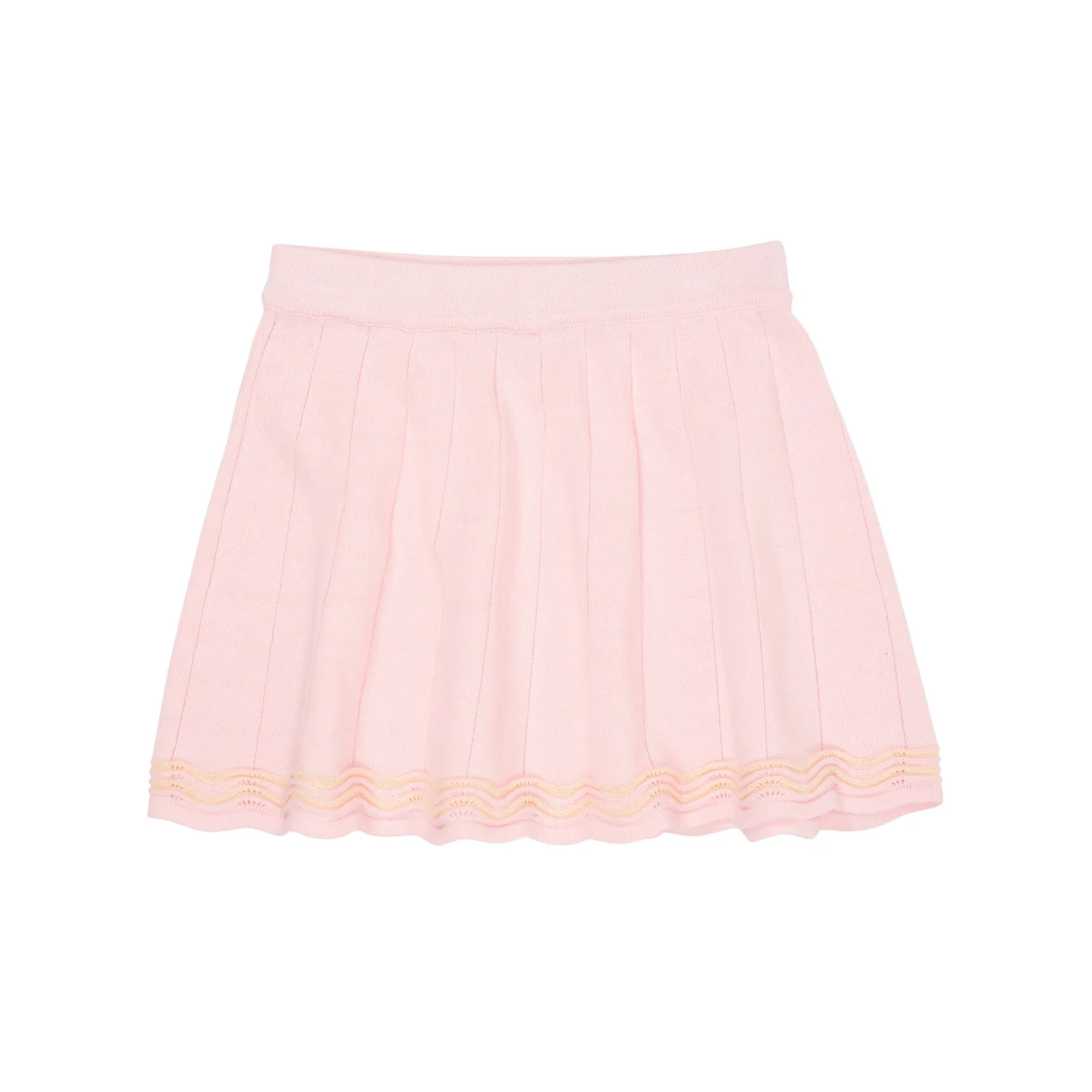 Knitted Tennis Skirt | Ballerina/Cream