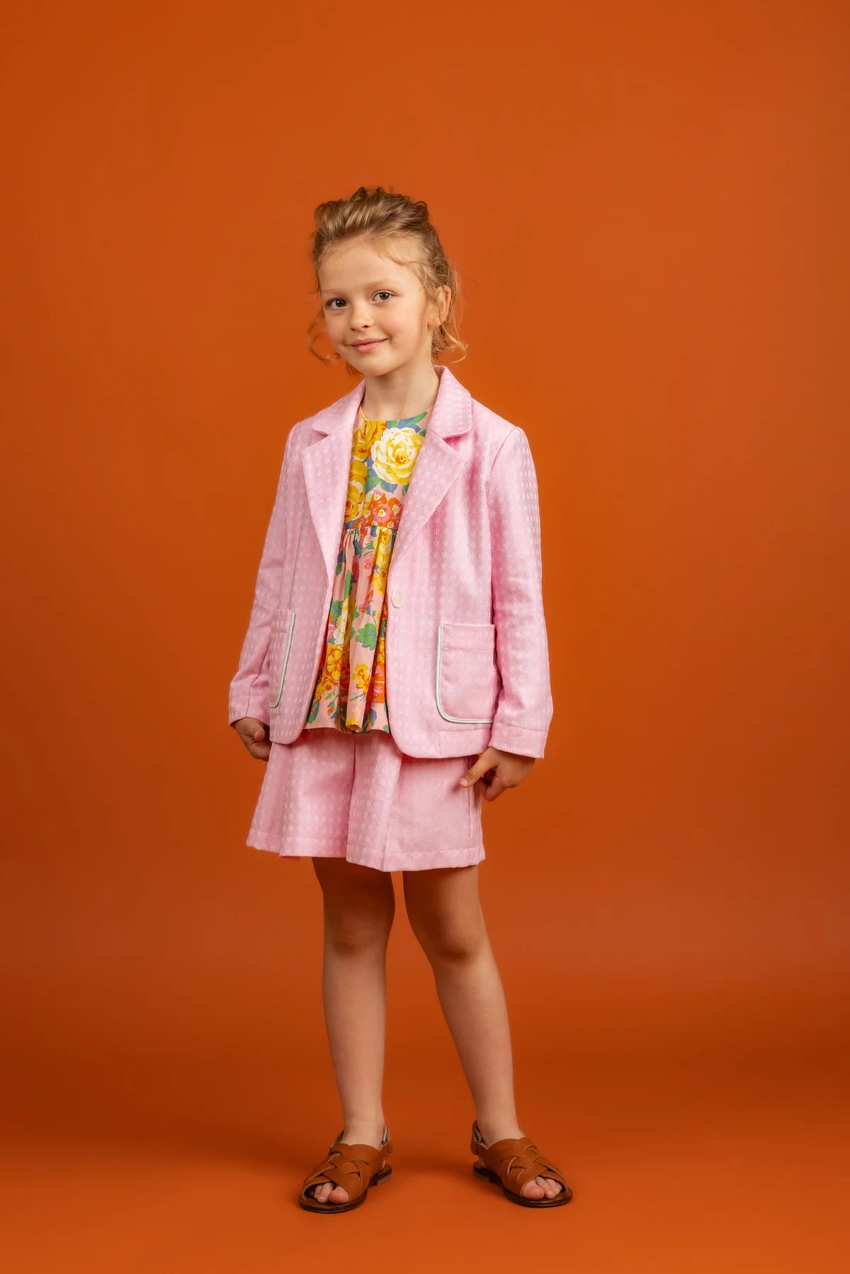 Charlie Jacket Cotton | Pink